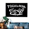 1 peça Bandeira Poguelandia Outer Banks Cartaz Engraçado Durável Bandeira de Parede de Caverna Adequada Para Quarto de Dormitório Universitário Quarto