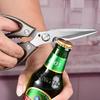 Aluminum Alloy Handle 3CR13 Stainless Steel Blade Kitchen Scissors Household Multifunctional Chicken Bone Cutting Shear
