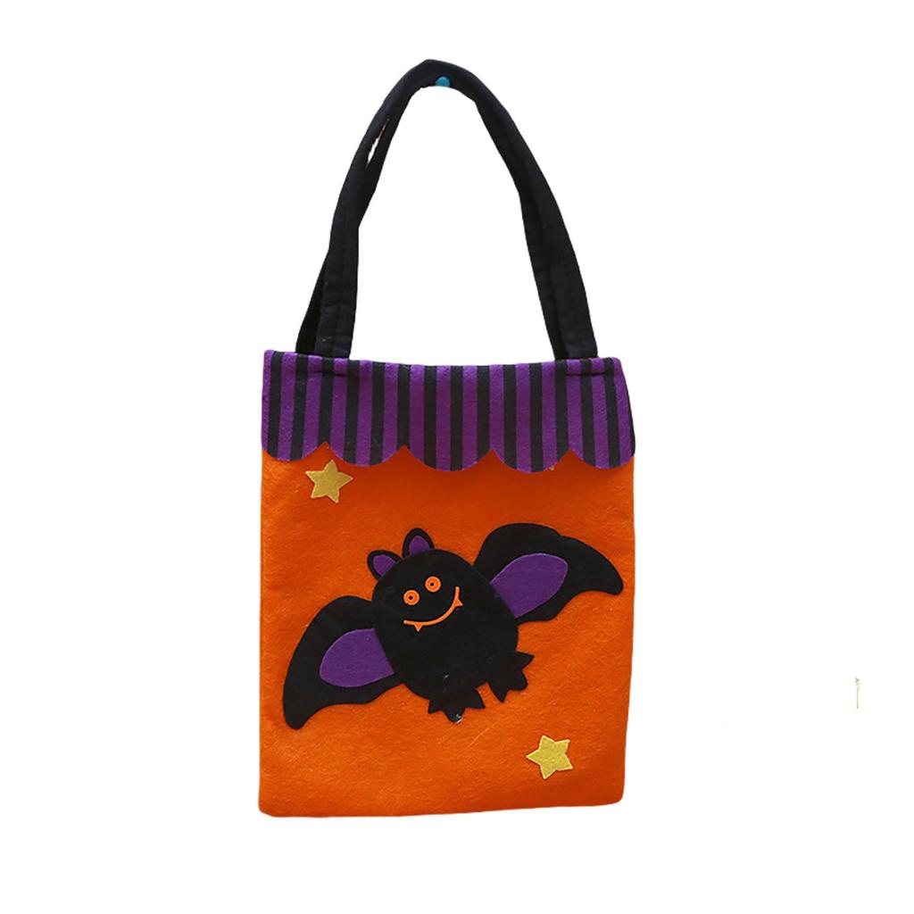 Halloween Non-woven Handbag Candy Bag Festival Bag Decoration Props Gift Bag