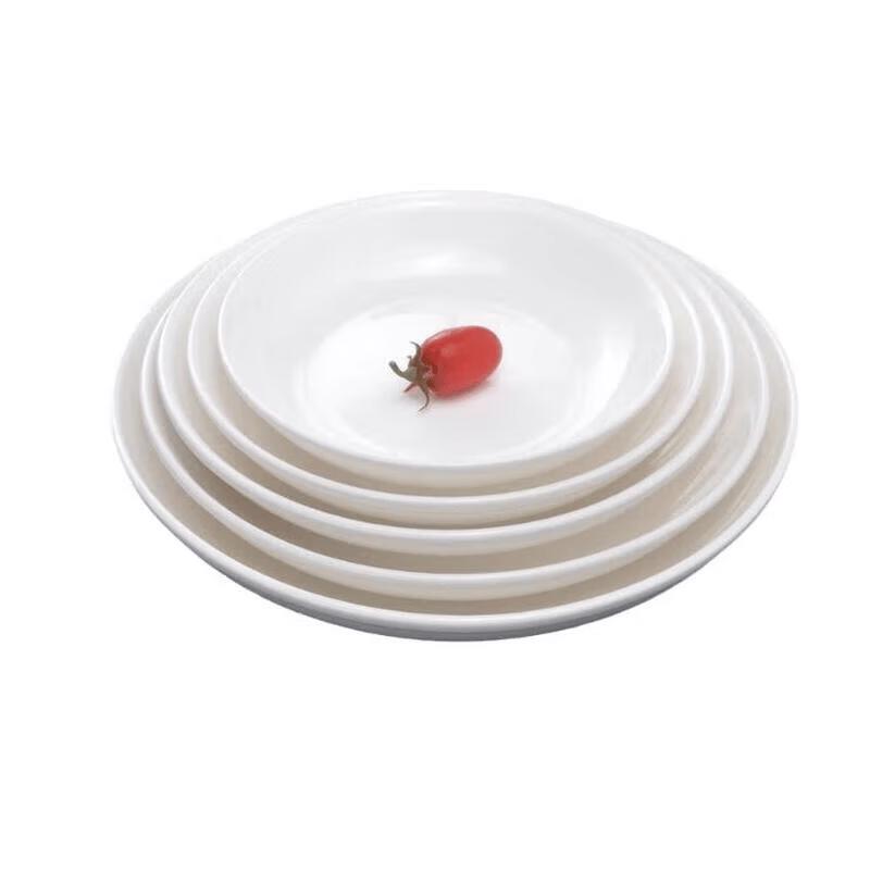 Huibai 11-inch Ceramic Round Dinner Plate