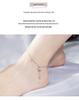 Japanese Korean Fashion Women's Anklet - High-End Simple Forest Style Cute Leg Chain
