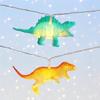 10 LED Dinosaurier Lichterkette USB/Batteriebetrieben Dekorative Lustige Kinder Girlande Nachtlichter Schlafzimmer Garten Hof