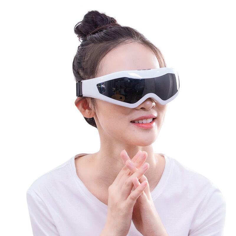 Protector pentru ochi și masaj: Ameliorează oboseala pentru adulți, studenți și copii cu vibrații de îmbunătățire a vederii.