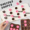 Silicone Chocolate Molds, Non-Stick Candy Molds for Making Bite Size Chocolates, Candies, Truffles, Gummies, Jelly