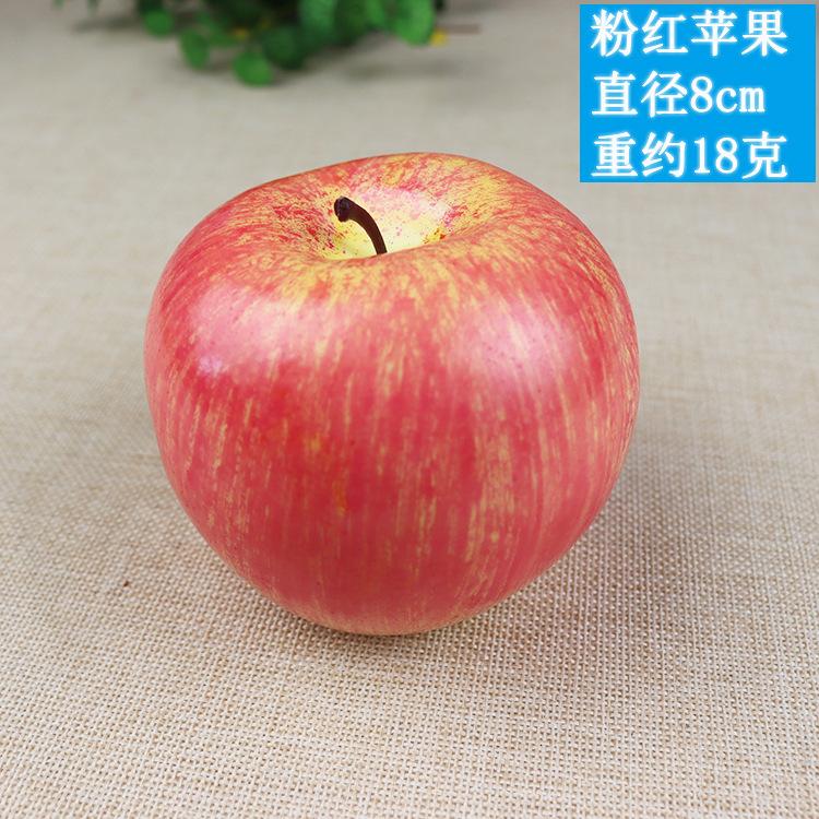 Realistic Artificial Apple Fruit Decoration Model for Home Kitchen Restaurant Display Tabletop Ornament Prop