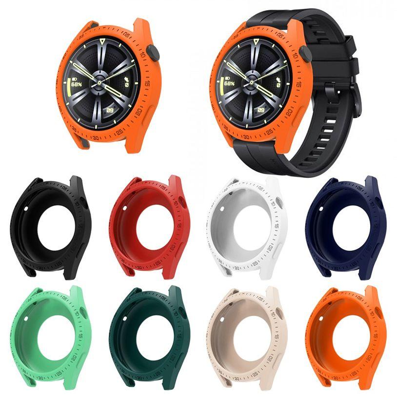 Kryt pro Huawei Watch GT 3 46mm SmartWatch Ochranné pouzdro Náramek Měkké silikonové ochranné pouzdro GT3 46mm Skořepina Příslušenství