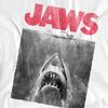 Jaws Unisex Adult Vintage Poster Ringspun Cotton T-Shirt