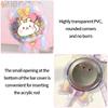 Lollipop Shape Photo Protector Case Girl Anime Diy Pins Display Cover Kpop Idol Photocard Holder Creative Pin Case Birthday Gift