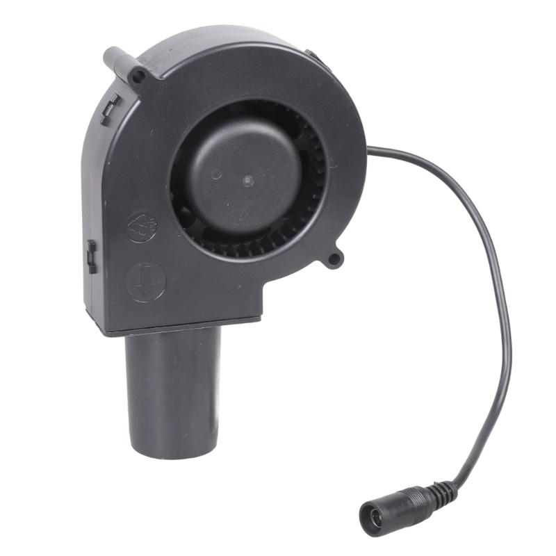 12V Blower Motor 5.5x2.1mm Female Input 5500RPM For Electronic Cooling Metal Smelting And Camping Furnaces Cooking Stove