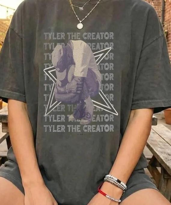 Графическая футболка Tyler The Creator – Футболка в стиле ретро хип-хоп AN64851 XXXXL