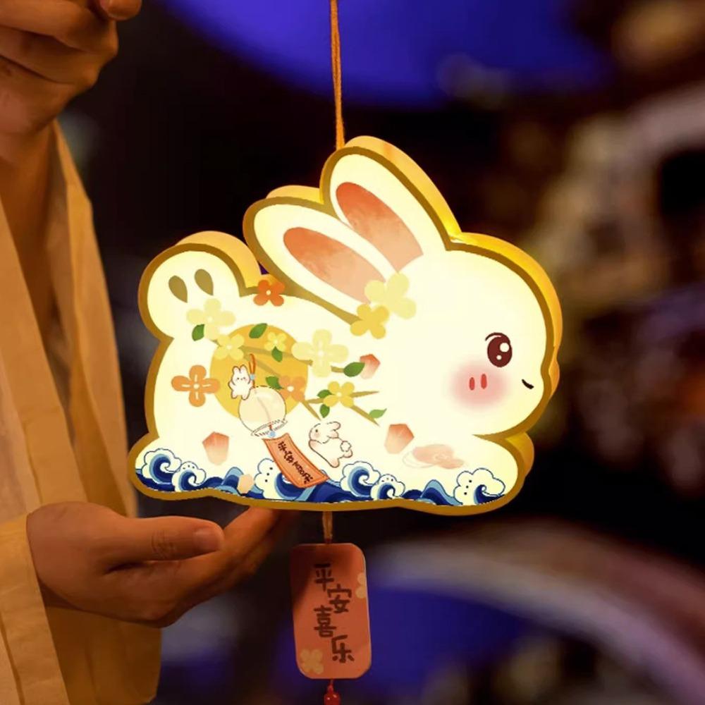 DIY Craft Festival Lantern Material Pack Chinese Ancient Style Handheld Lantern  Cultural Event