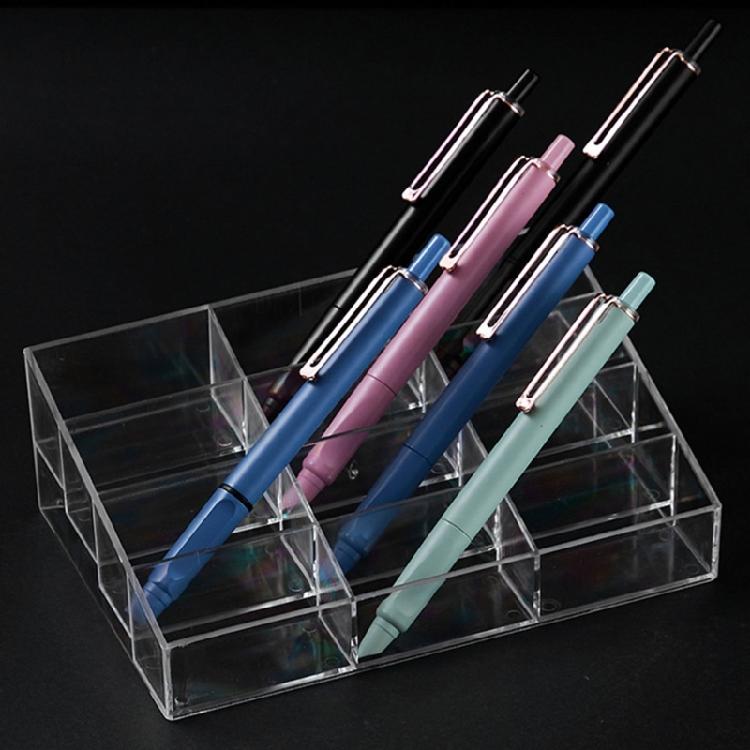 Multifunction Pen Organizers Large Capacity Pen Pencil Display Rack 12 Grids 15 Grids 24 Grids Marker Display Rack