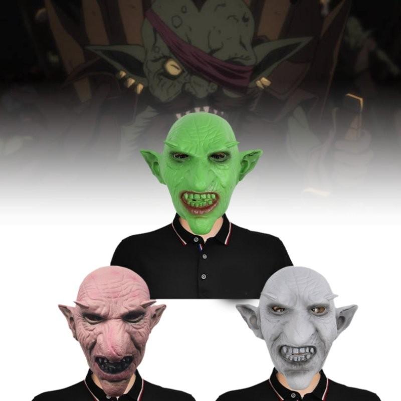Terrifying Goblin Mask Full Face Costume Headpiece Perfect For Halloween Parties And Events