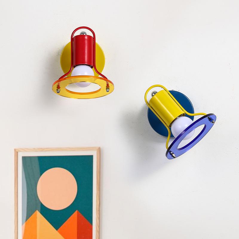 Colorful Decorative Wall Lamp for Living Room, Bedroom, Corridor, Hotel, and Kids' Rooms