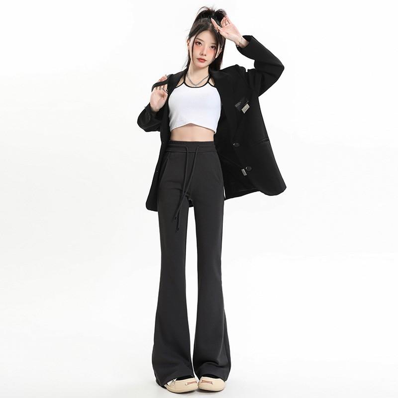 Damen Herbst- und Winter-Lässige Hängende Sporthose für Damen Herbst- und Winter-Freizeithose für Damen Herbst-Yoga-Hose für Damen