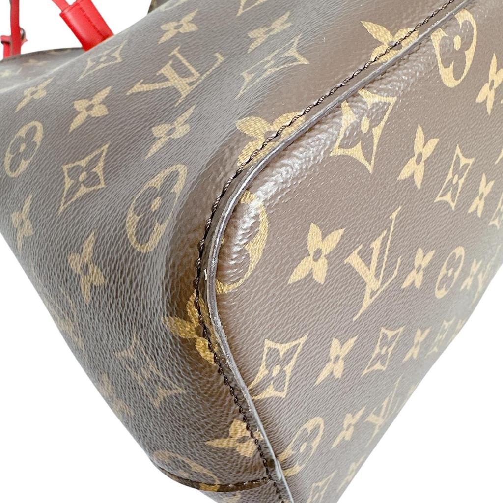 Louis Vuitton Monogram Neonoe Shoulder Bag Monogram Canvas Coklico Women M44021 Used