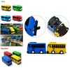High-quality Mini Bus In Nine Colors With Working Doors Educational Toy Set