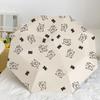 Cartoon Pattern UV Protection Umbrella Fully Automatic Dual Use Umbrella 3 Folding Umbrella  Beach