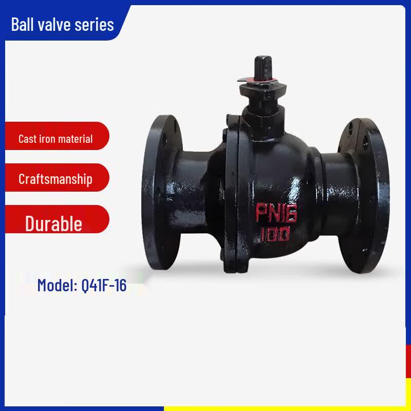 Industrial Cast Iron Flange Ball Valve