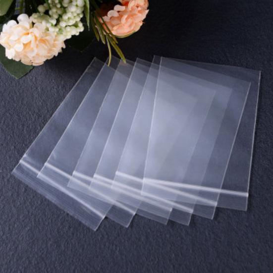 200Pcs Plastic Clear Food Storage Packing Coin Jewelry Reclosable Self Seal Bags