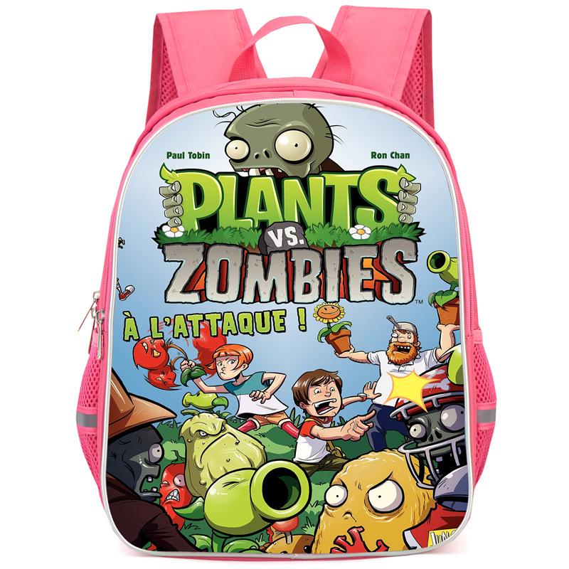 Plants Vs. Zombies Plants Vs. Zombies Anime Backpack Student Bag