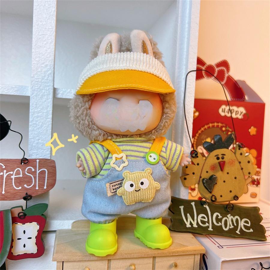 Nadaje się tylko dla 17cm Labubu Cloth, lalek winylowych, pluszaków i innych ubrań do noszenia