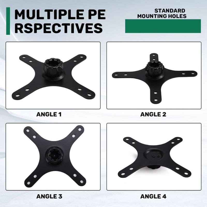 Tragbare Monitore Montagehalterung Platte Schraubenloch 100x100mm Wandhalterung Halter Monitore Montageplatte Ersatz