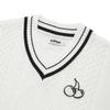 KIRSH Middle Cherry Twist V-Neck Knit [Ivory]