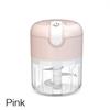 1PC 250ml USB Charging Portable Food Chopper Intelligent Electric Mini Garlic Chopper