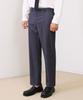 PRAIRIE Striped Tapered Slacks (Gray)