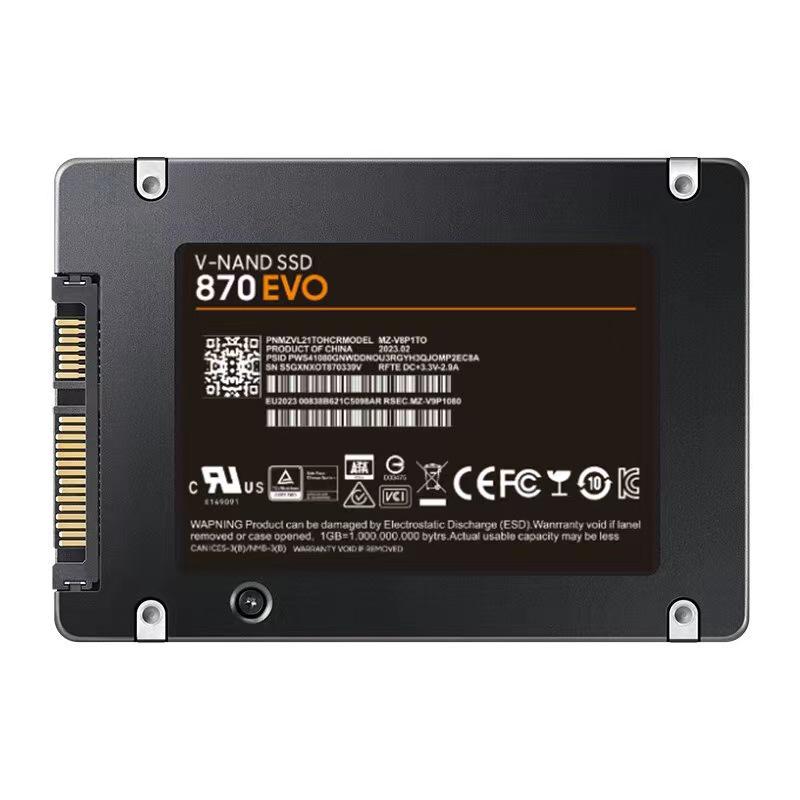 High-Speed SATA3 Star Solid State Drive 870EVO, Available In 1TB, 2TB, 4TB - Neutral Expansion Upgrade SSD
