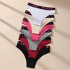 6PCS Women's Panties Sexy Breathable Cotton Underwear Female Comfort Lingerie Low Waist Pantys Soft Ladies Briefs XS-L
