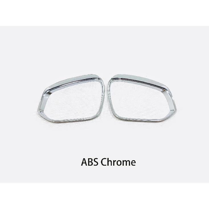 Side Rearview Mirror Eyebrow Cover Trim ABS Chrome Car Accessories Exterior Decoration 2Pcs For Toyota Sienna ABS Chrome