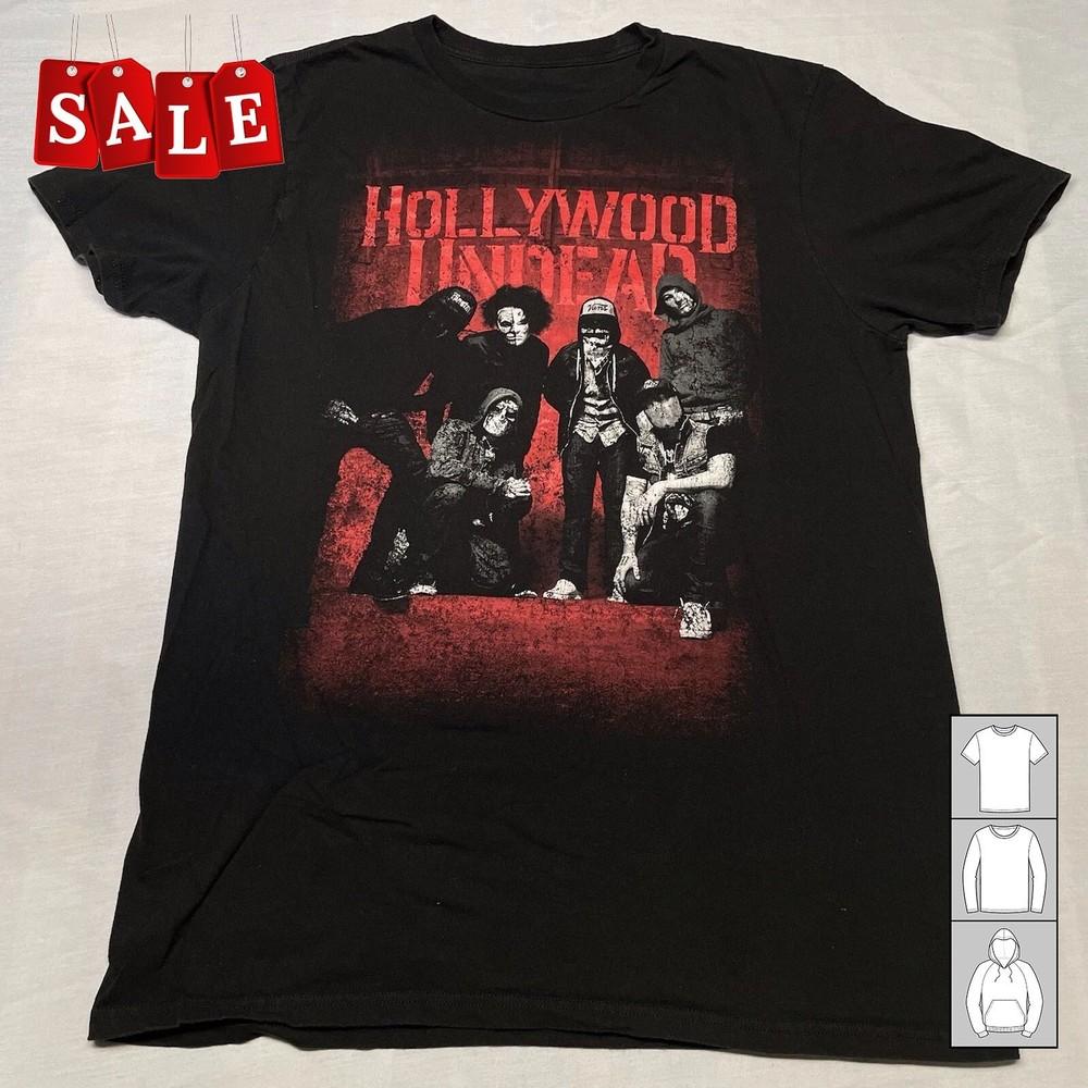 Hot Hollywood Undead Band Gift For Fans Black S-235XL T-Shirt JJ308 Unisex T-Shirt