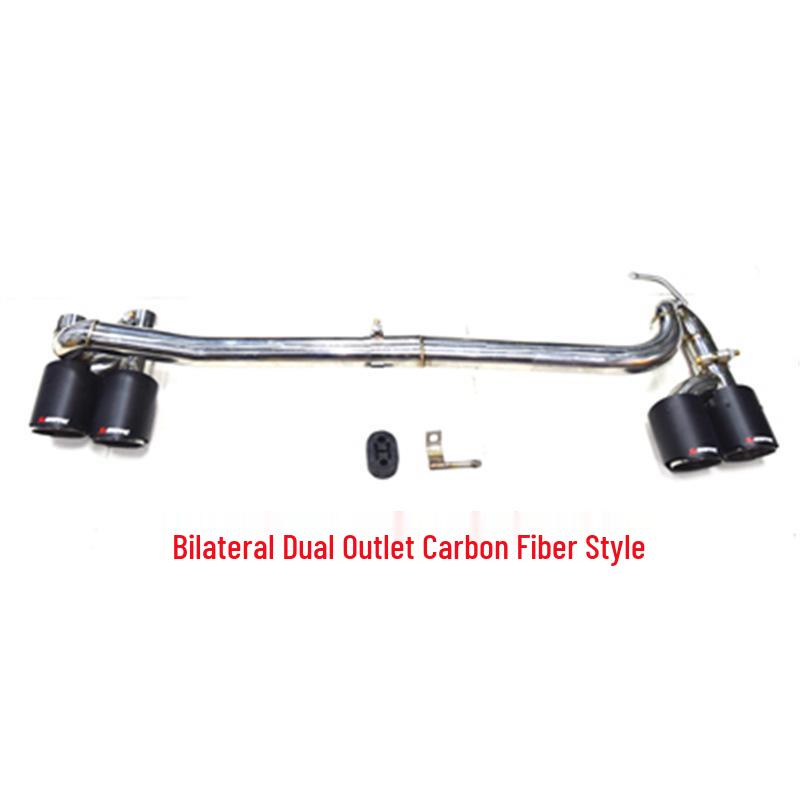 Volkswagen CC Lamando exhaust mods: dual, quad, stainless steel, carbon fiber, black tips.