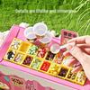Xiao Ling DIY Mini Sweet Shop Food Toy Set: Handmade Cream Glue & Ornaments for Children.