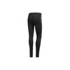 adidas Neo W Fav Logo Lgg Running Training Fitness Long Pants Women Bottoms Black CV9225