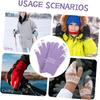Kobiety Mężczyźni Zimowe Dzianinowe Pełne Rękawiczki Rękawiczki Unisex Solidne Rękawiczki Do Ekranów Dotykowych Outdoor Ciepłe Rękawiczki Do Jazdy Na Rowerze