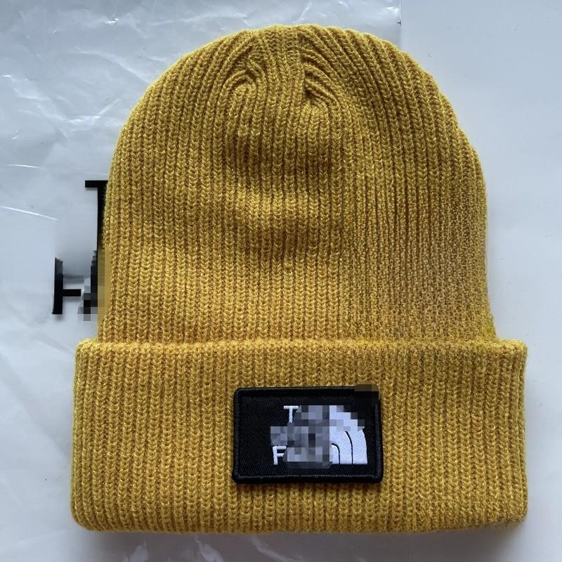 Street Fashion Knitted Hat With Embroidered Letters For Cold Weather Casual Wear