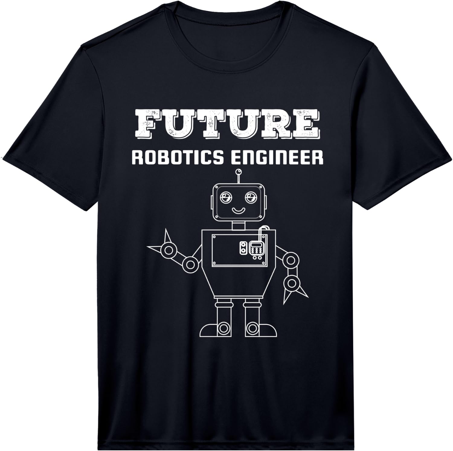 Future Robotics Engineer Funny Technology Performance T-Shirt Unisex T-Shirt L