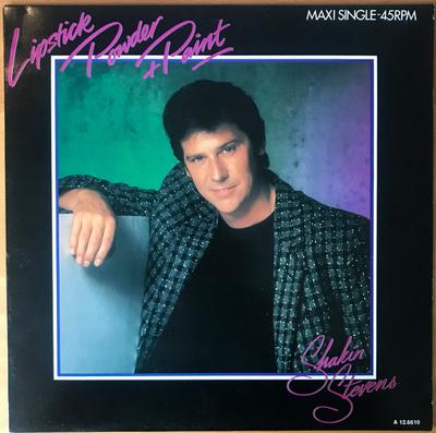 Płyta 12-calowa SHAKIN' STEVENS - Lipstick Powder And Paint EPCA126610 Epic 1985 Europa Rock Używana