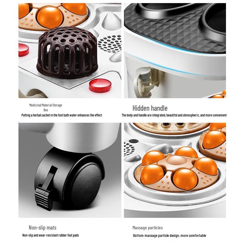 Jiashengda Automatic Electric Foot Spa Massager