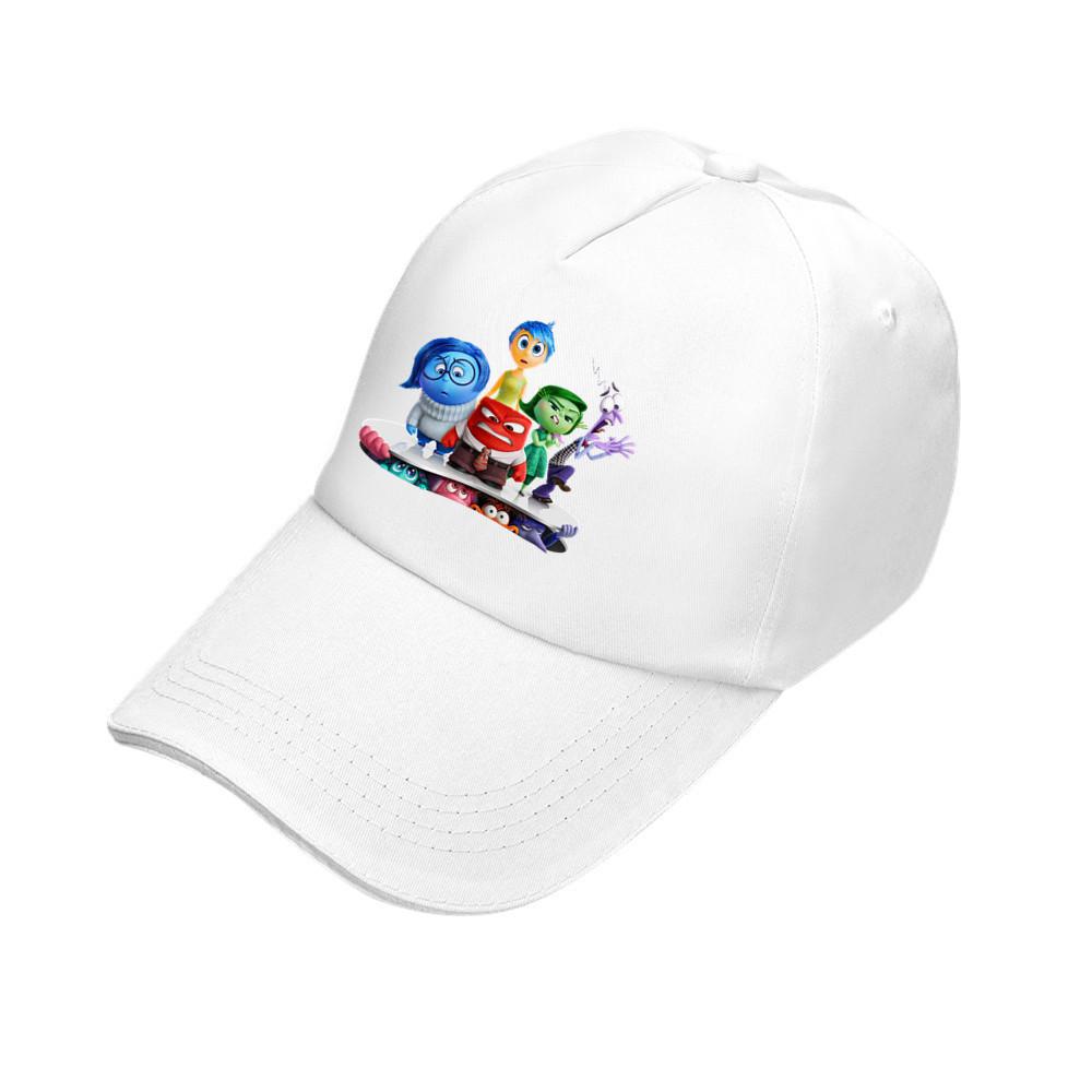 Inside Out Breathable Baseball Hat Cotton Sun Protection Anime Summer Fandom
