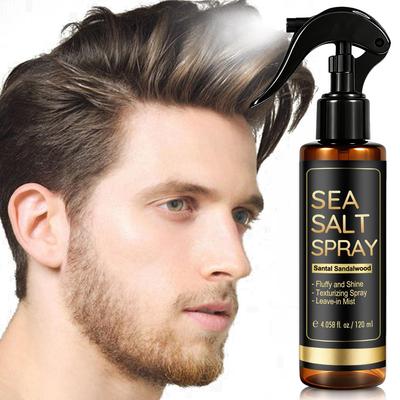 Sea Salt Spray-Soft For A Clean Look- And Shine And Texture-Gives A Light Hold And Low-Suitable For All Hair Types, 120ml