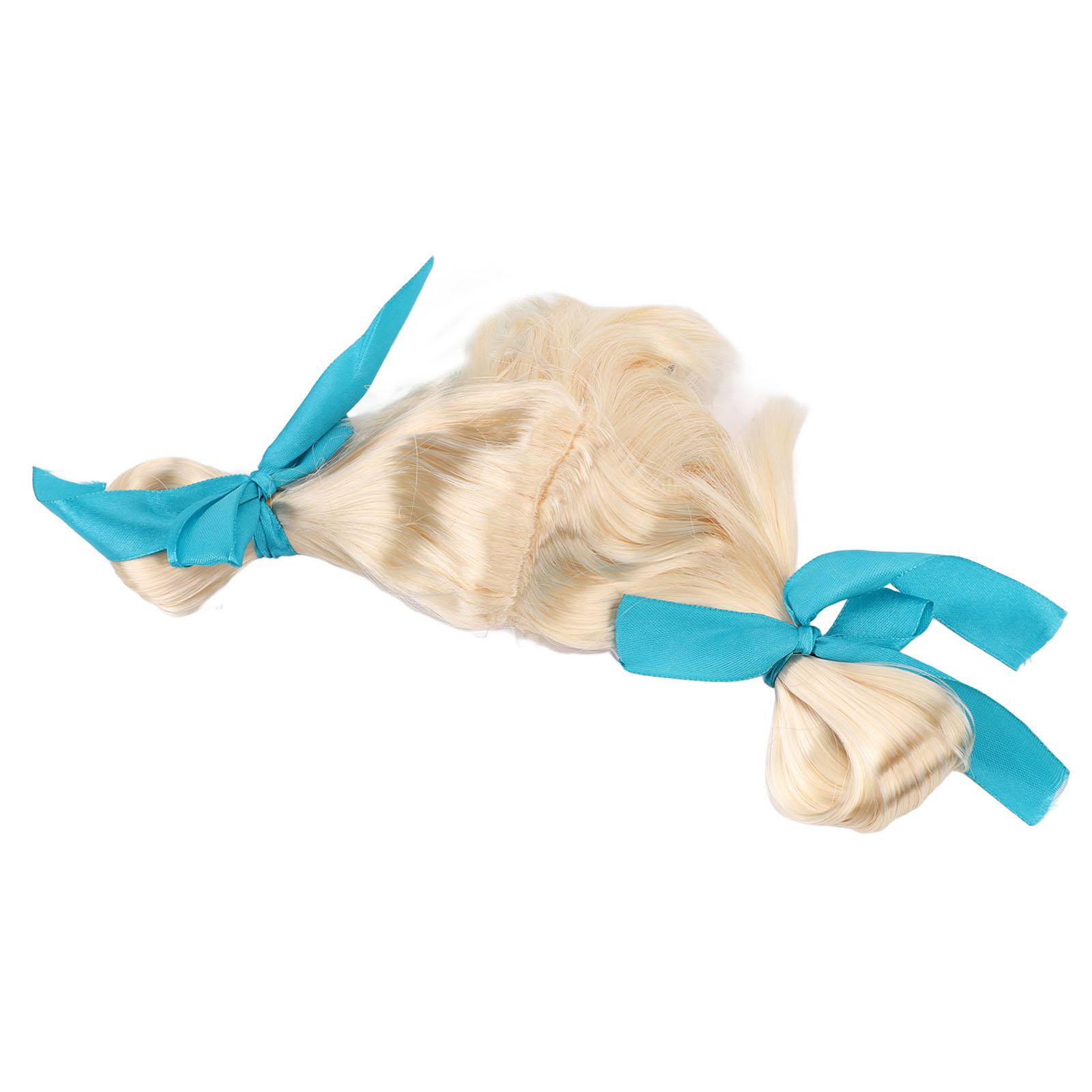 

Парик для питомца нейлоновый для кошки маленьких собак фестиваль вечеринка мероприятие реквизит для съемок светлая коса