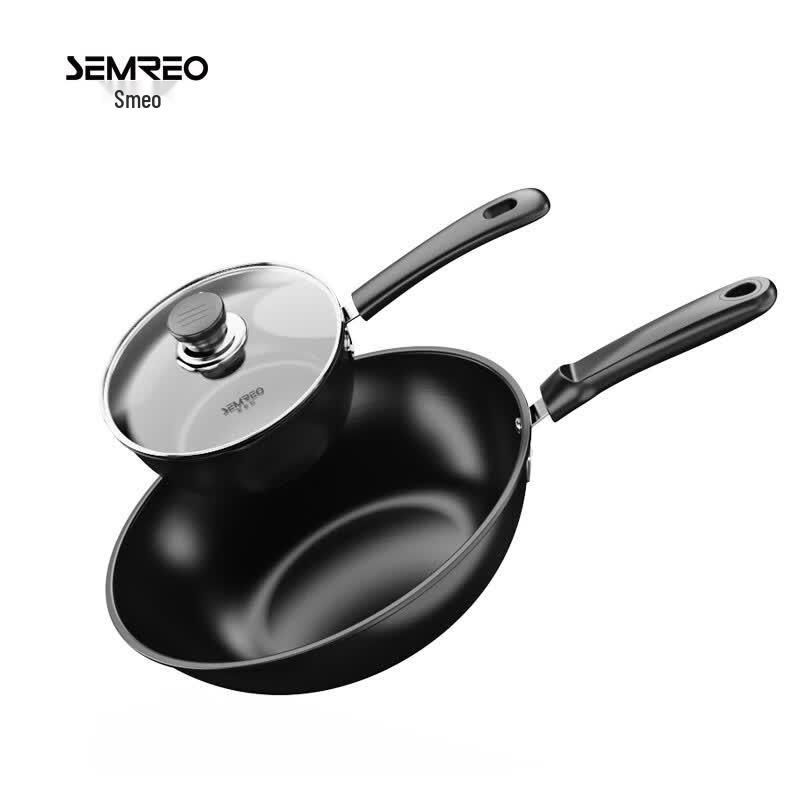 Набор посуды Smith & Ollie Refined Iron из 2 предметов