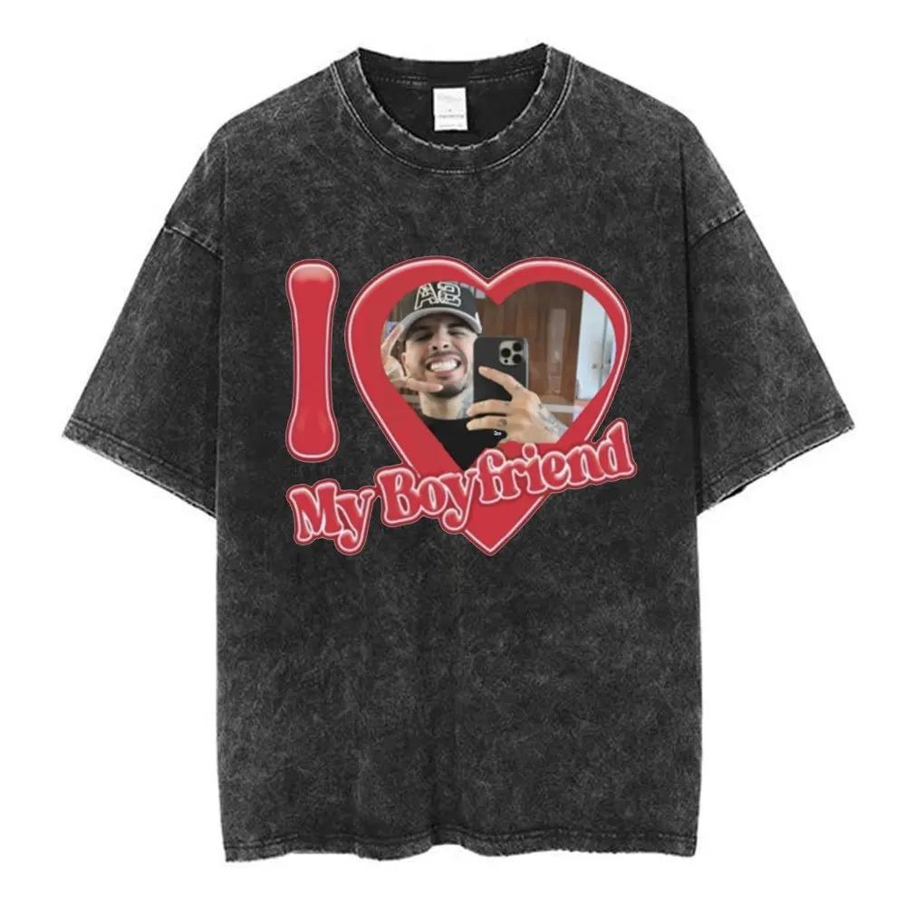Rels B A New Star Graphic Print Tshirt Unisex Women Vintage Washed Cotton Gothic YK Fashion Summer Tee Loose Casual Oversized Tee