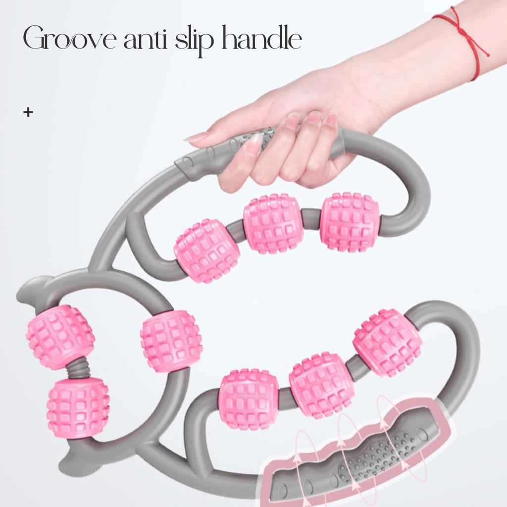 Massager Roller Fitness Roller Handheld Massage Trigger Point Muscle Roller Stick Massager