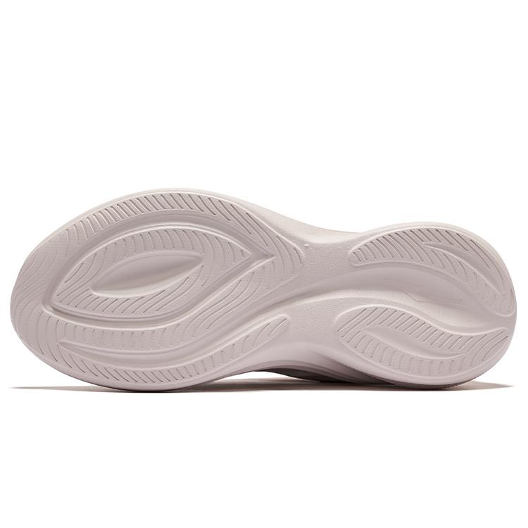 Hongxing Erke Comfortable Shock Absorption Rebound Low-Top Urban Commuting Running Shoes Women Sneaker Micro-Crystal-White Sandalwood 52125303184-001