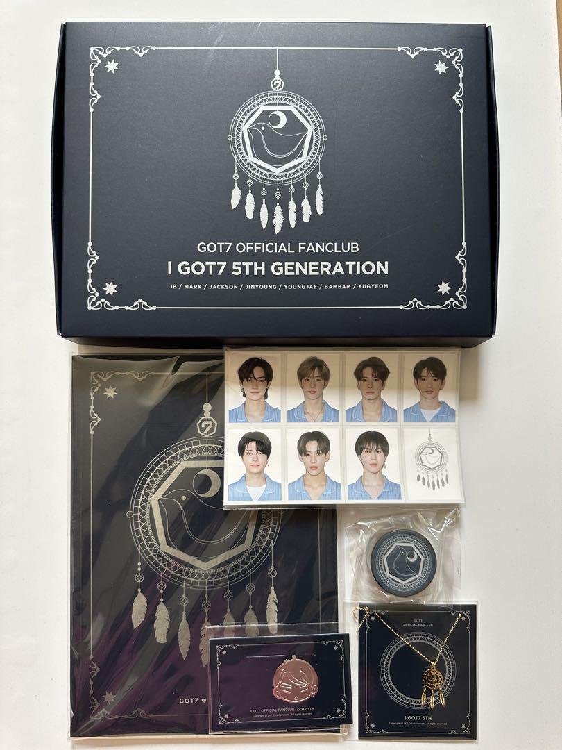 

[USED] GOT7 Korean Fan Club 5th Generation FC Benefits Gasse Ahgase